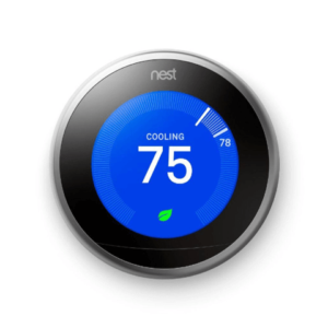 Google Nest Learning Thermostat - Stainless Steel