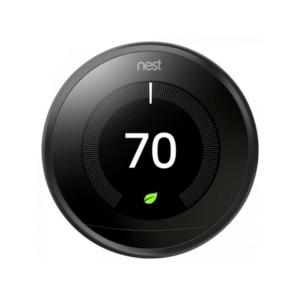 Google Nest Learning Thermostat - Carbon Black